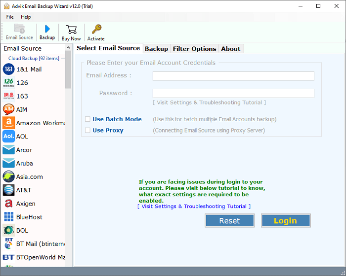 run the zoho mail to gmail migration software