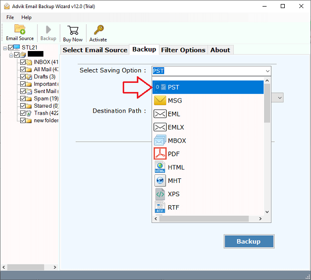 Backup BOL Emails to Computer Hard Drive