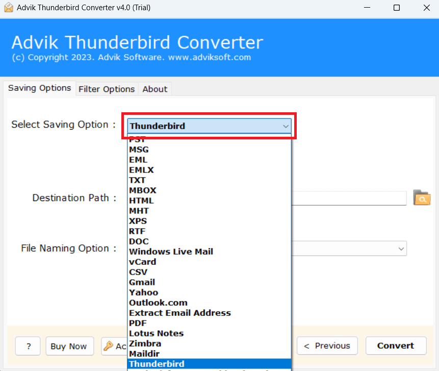 Transfer Thunderbird to New Computer in Windows 10/11