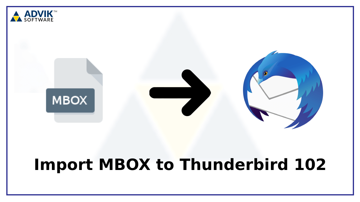 Import MBOX to Thunderbird 102