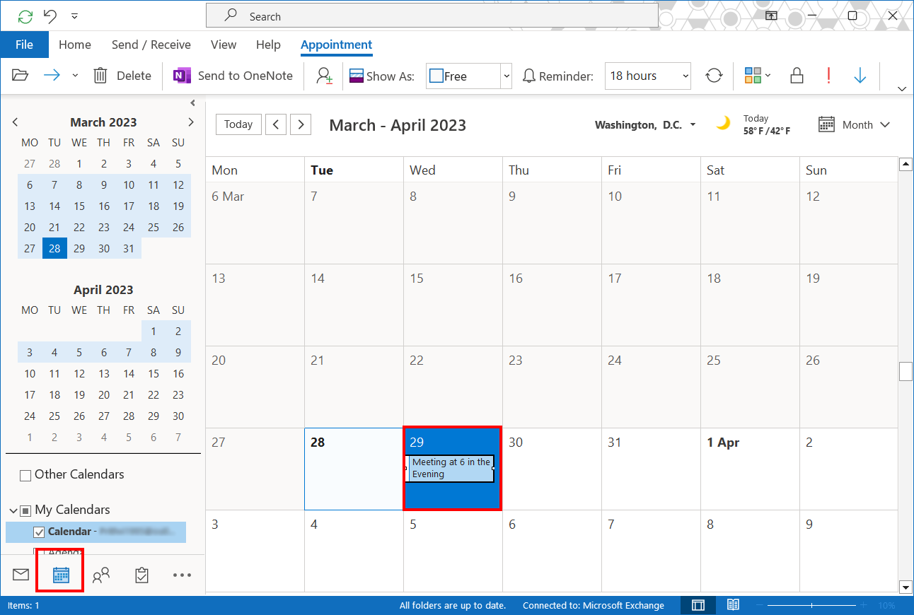 Export Outlook Calendar to PDF