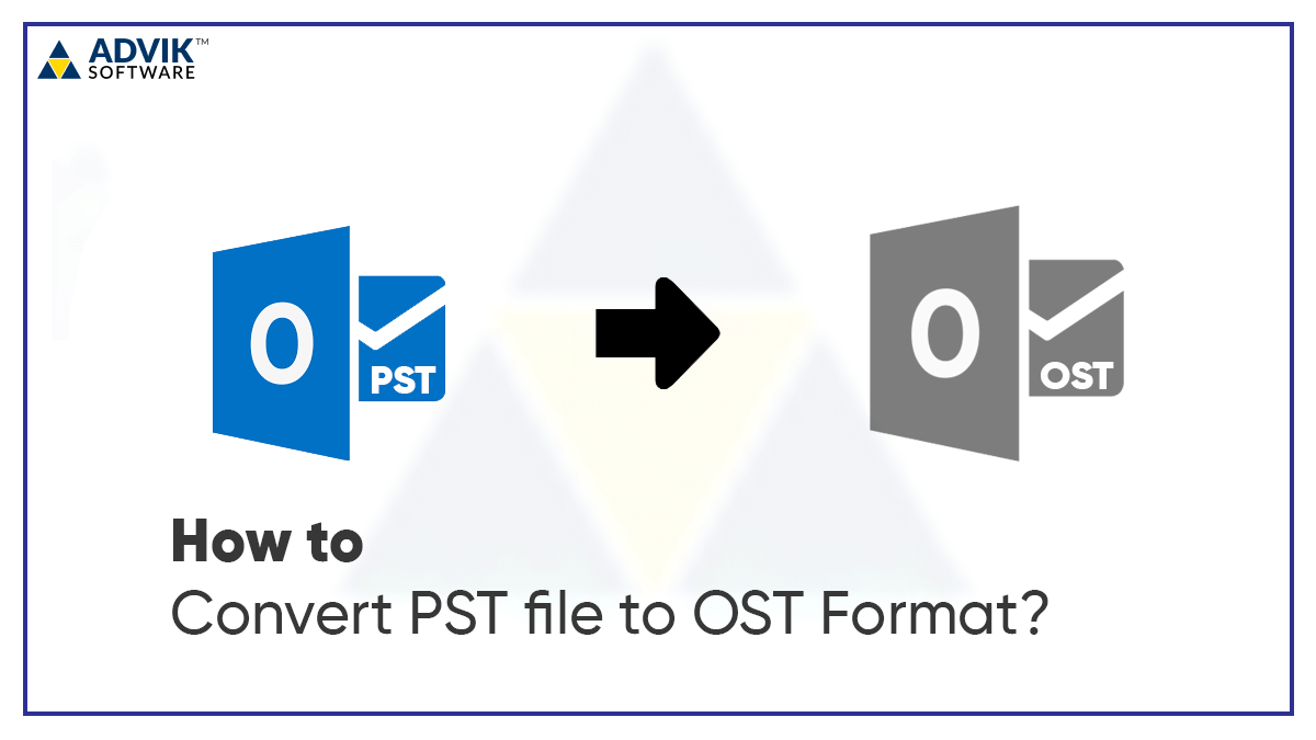import pst to ost