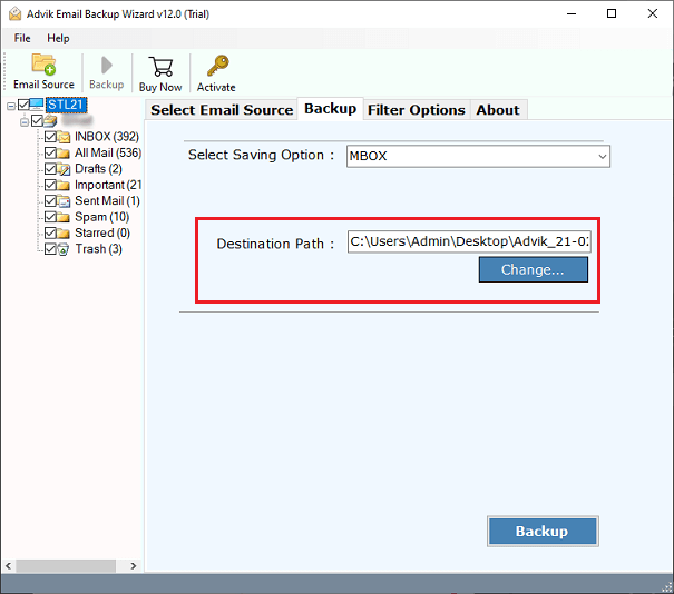 Roundcube Export Greyed Out