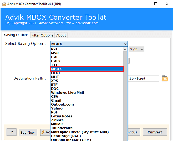 Consolidate Two MBOX Files 