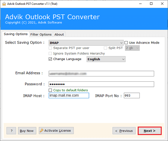 outlook to icloud migration