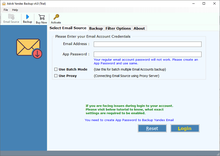 run yandex to office 365 tool