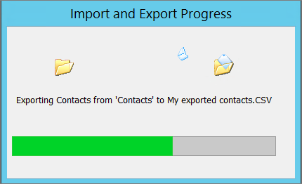 outlook contacts to mailchimp