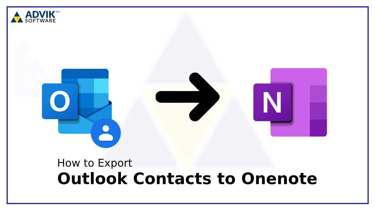 Export Outlook Contacts to Onenote