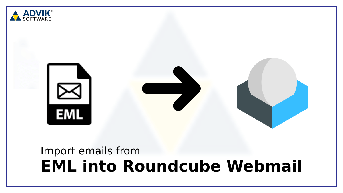 import eml files to roundcube