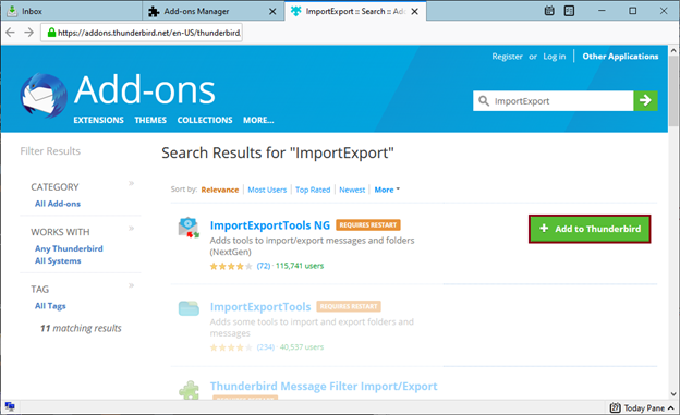 Opera Mail to Thunderbird