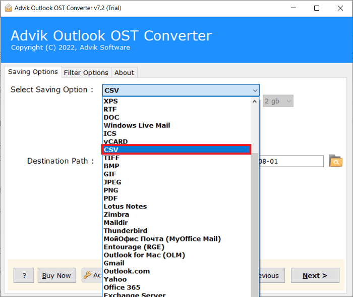 export outlook contacts to excel spreadsheet