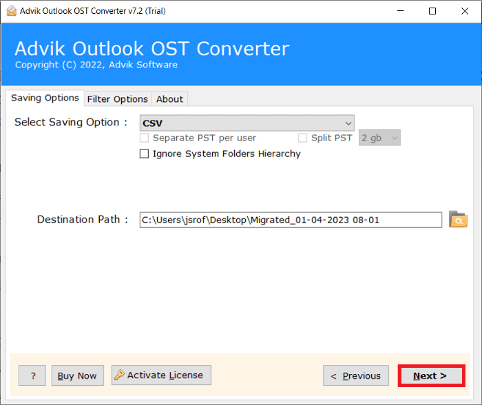 export outlook address book to excel
