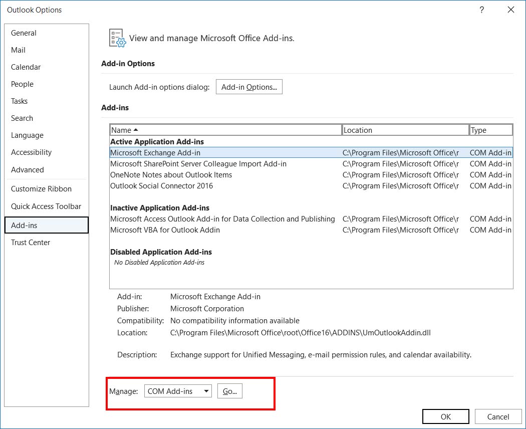 cannot move the items outlook private items 02