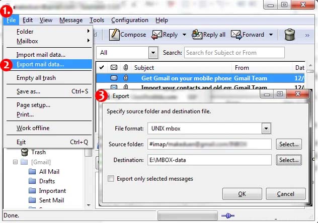 sylpheed to outlook pst