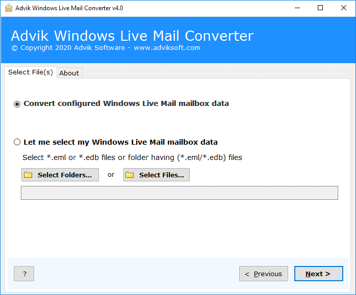 Export Windows Live Mail Error Mapi