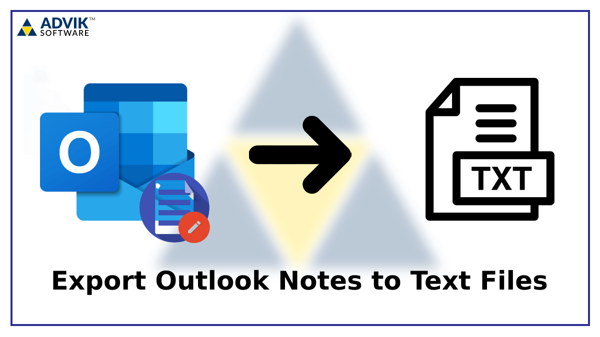 Export Outlook Notes to Text Files
