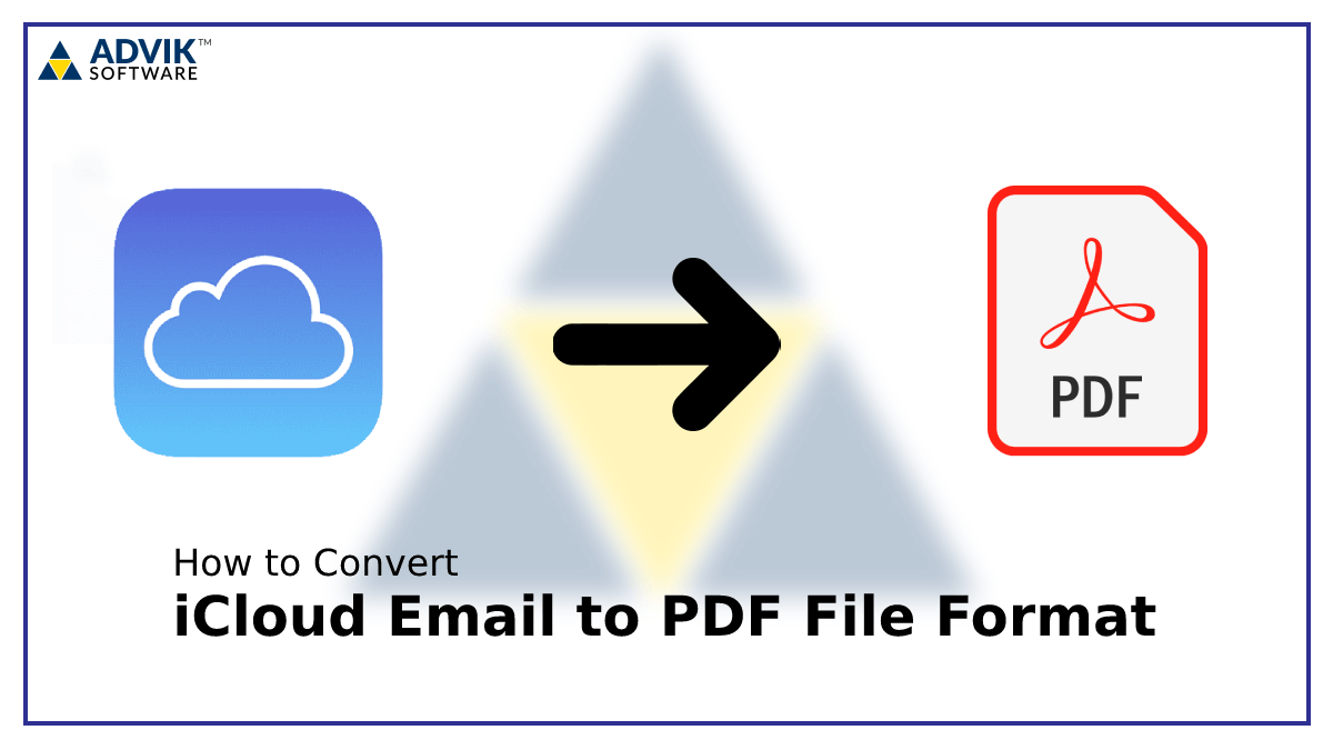 Convert iCloud Email to PDF