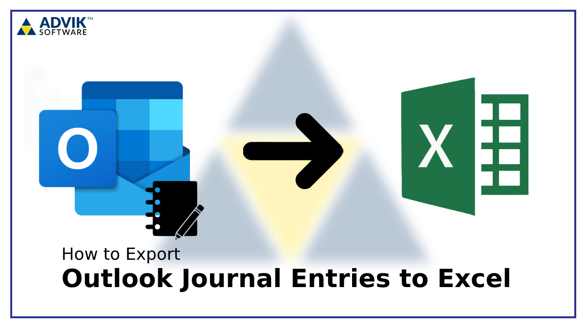 Export Outlook Journal Entries to Excel