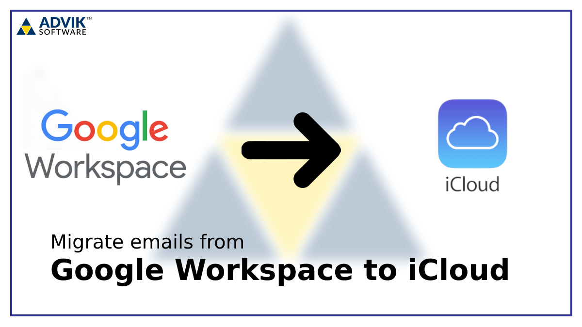 migrate email from Google Workspace to iCloud