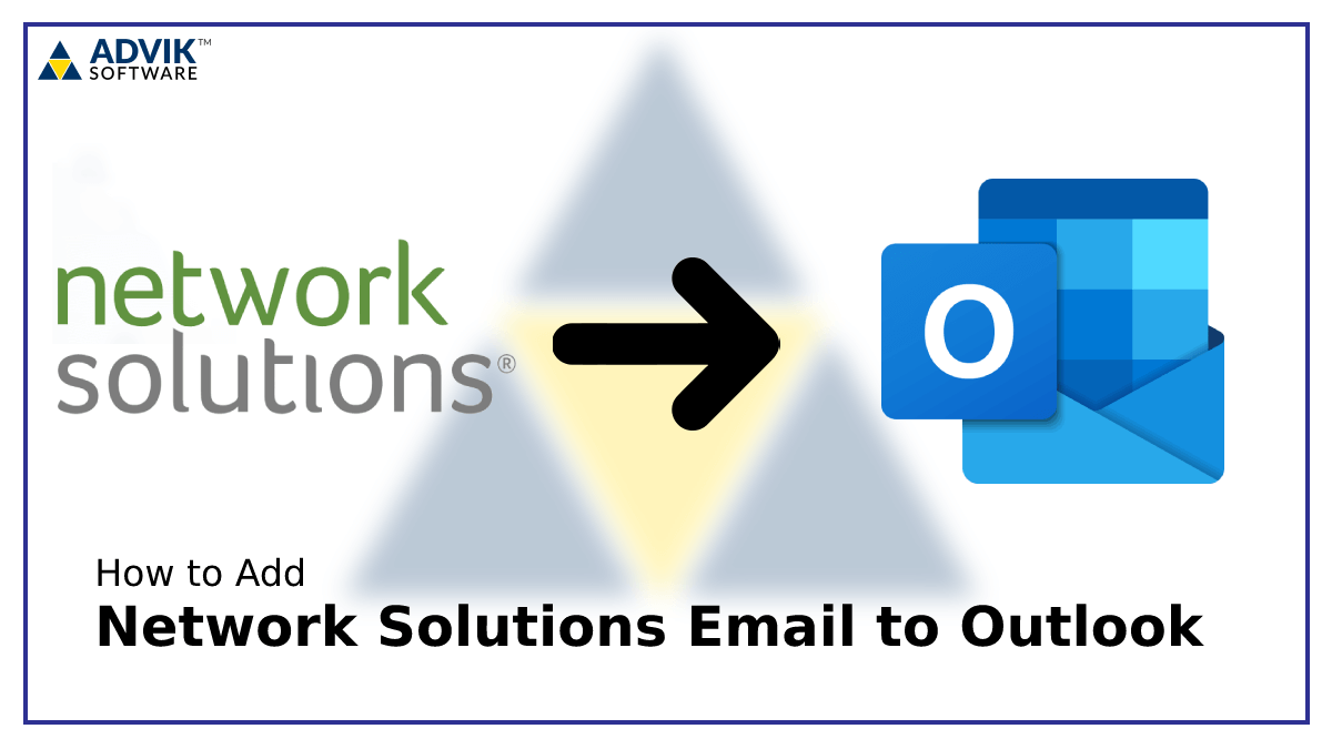 Add Network Solutions Email to Outlook