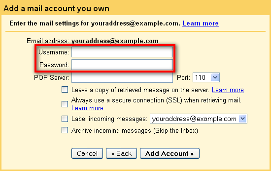 Transfer Roadrunner Email to Gmail
