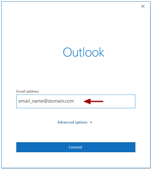 import Libero mail to Outlook