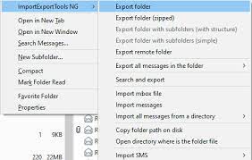 Export IMAP to MBOX