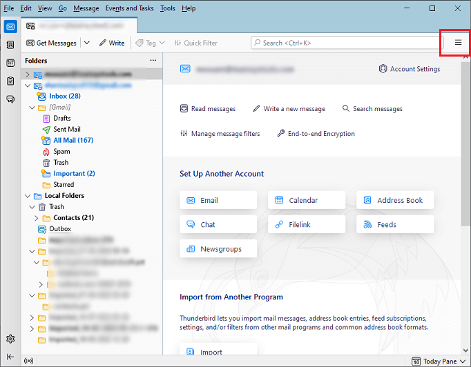 Export IMAP to MBOX