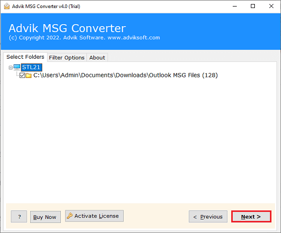 outlook import contacts from .msg file