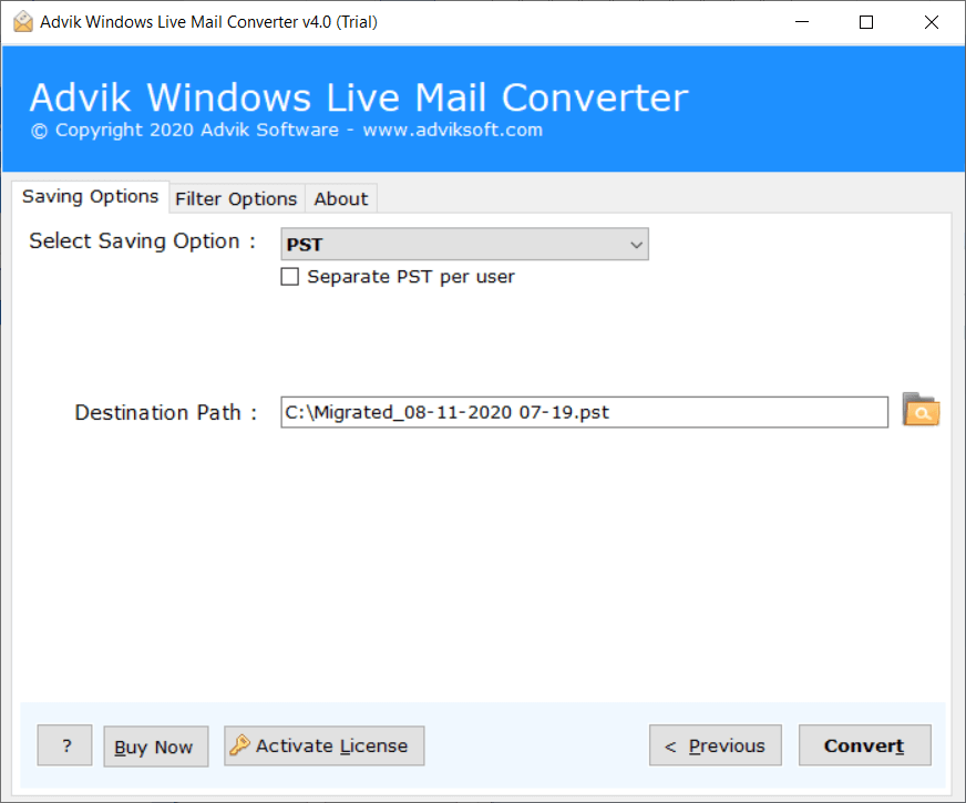 move windows live mail to new computer