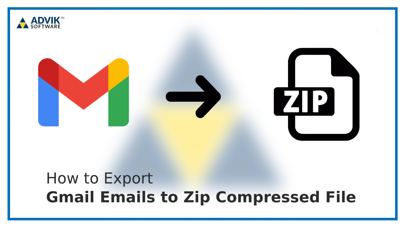 Export Emails from Gmail to ZIP File
