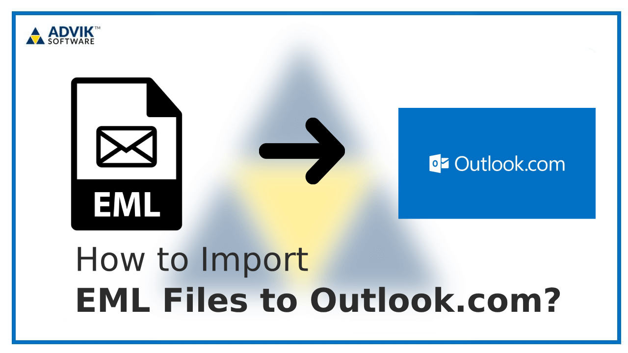 import eml files to outlook.com