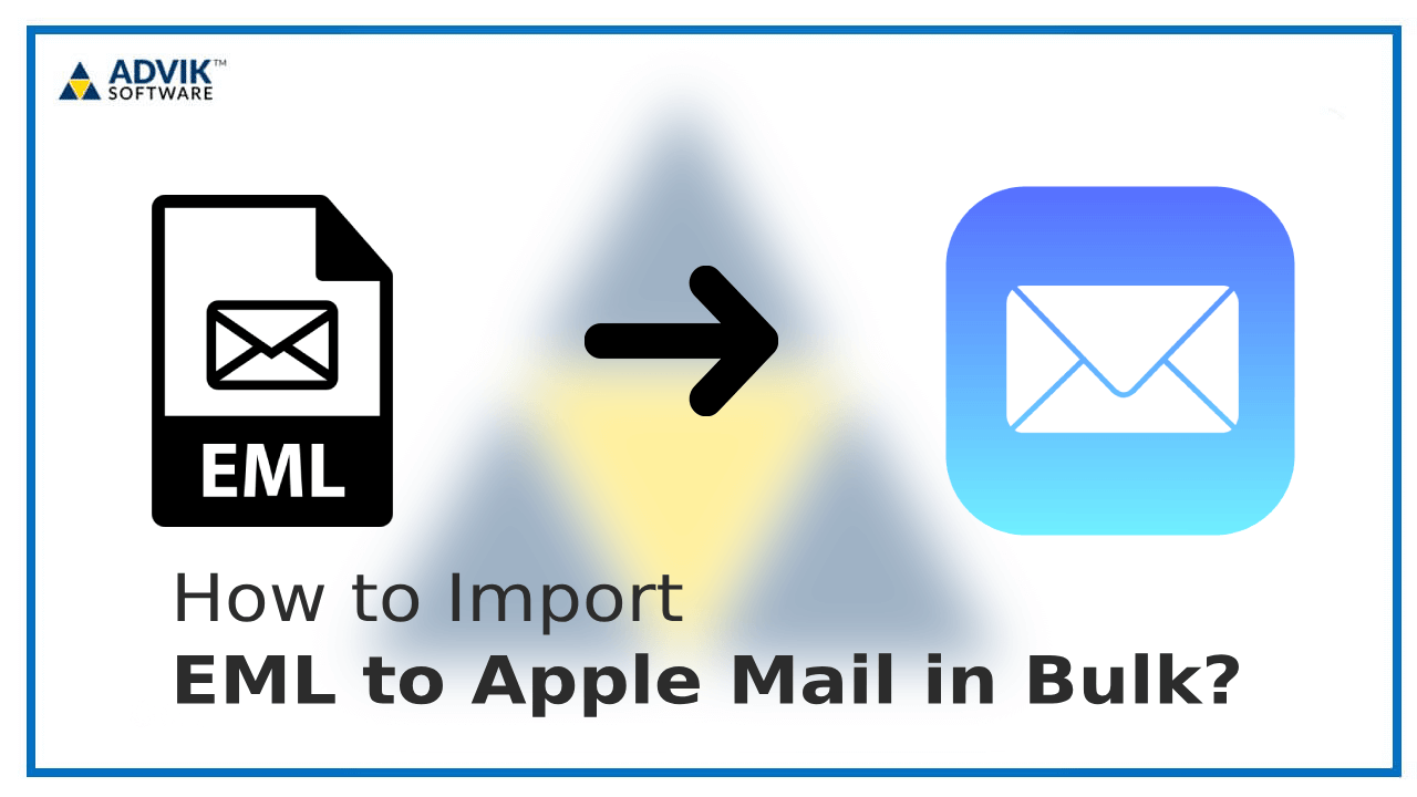 import EML file to Apple Mail