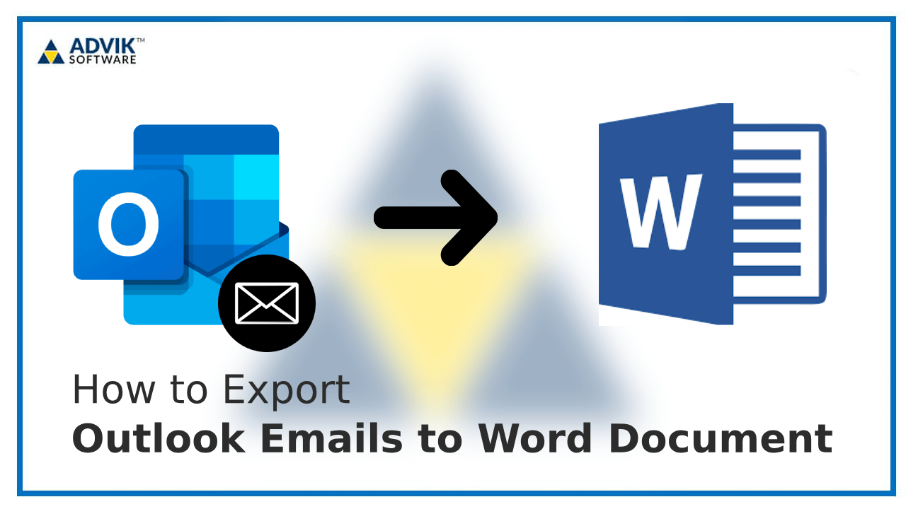 export outlook emails to word document