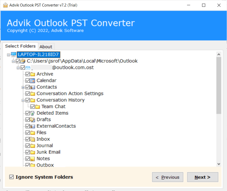 Outlook data file too large to open