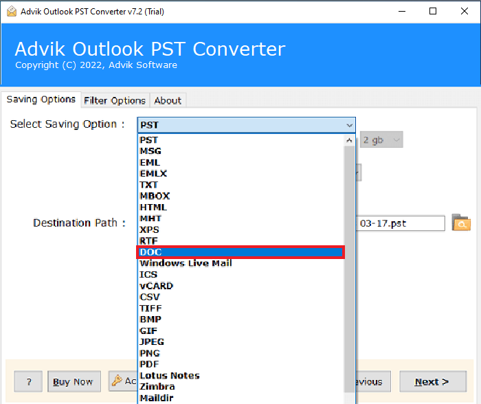 how to convert outlook email to word file