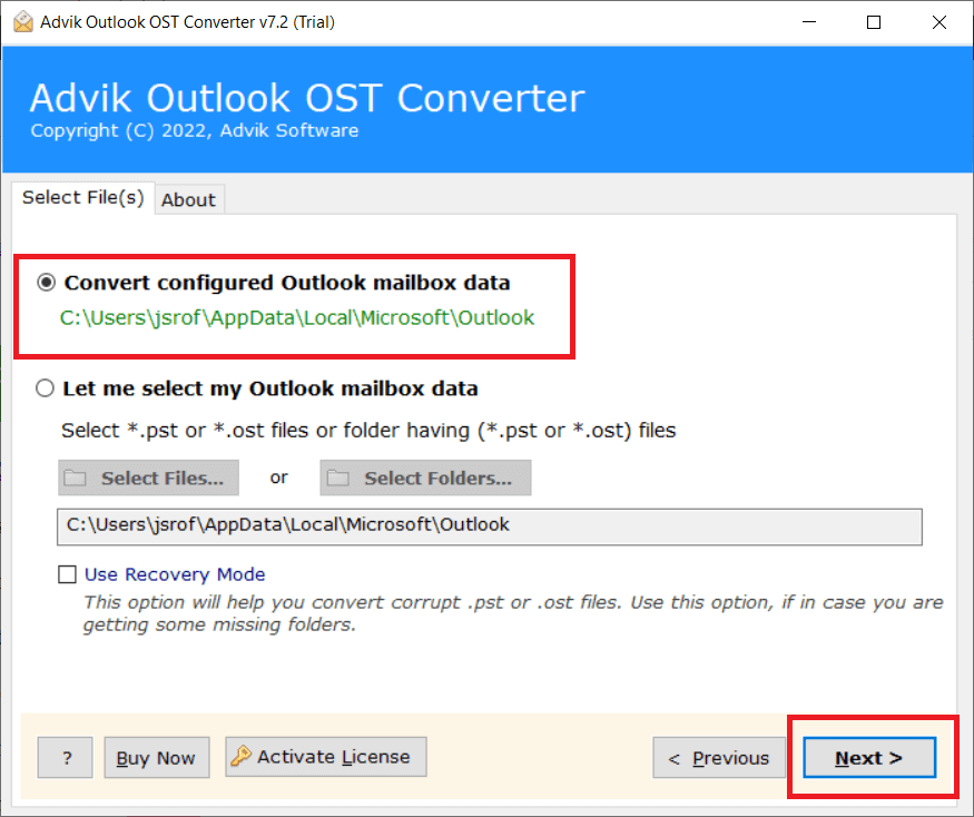 Unable to Export Contacts from Outlook