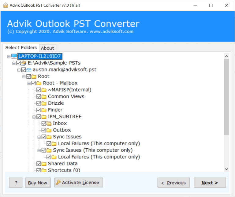 import pst to shared mailbox poweshell