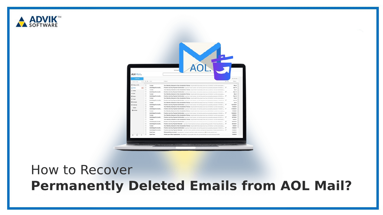 Recover permanently Deleted Emails from AOL Mail