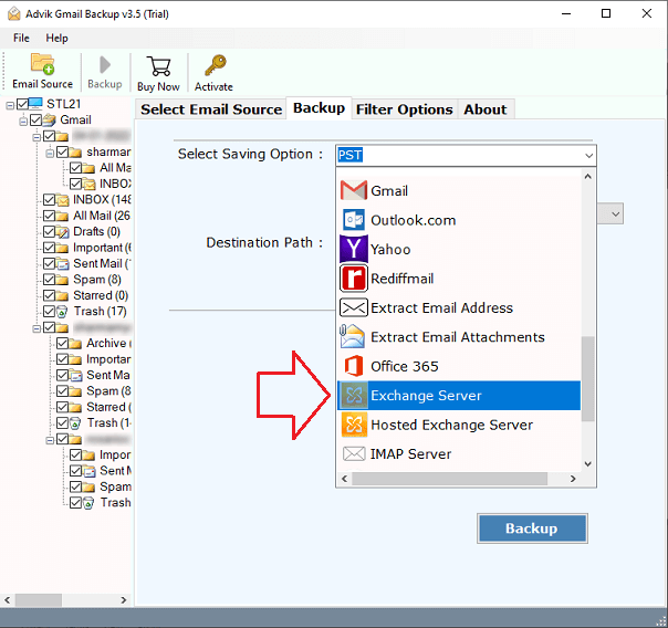 Google Workspace to On-Exchange premises migration
