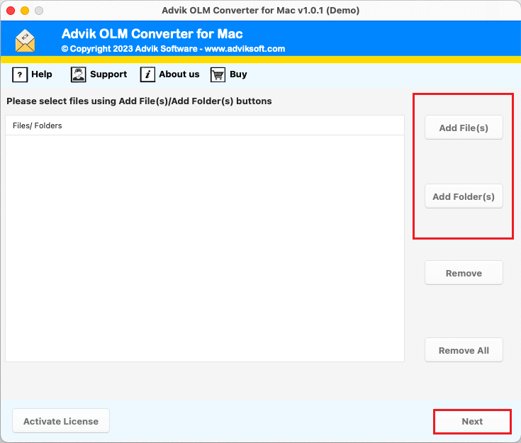 import olm to apple mail