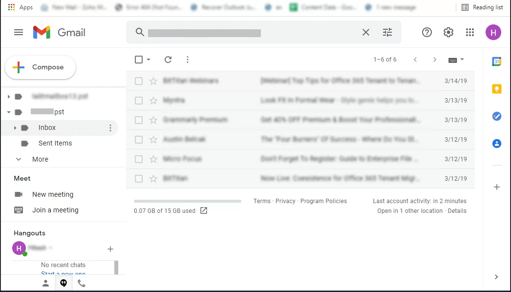 open pst file without outlook