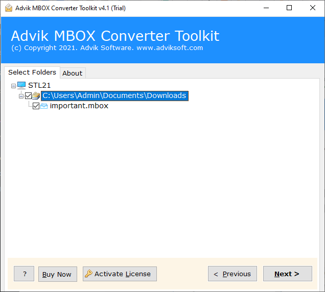 upload mbox to protonmail