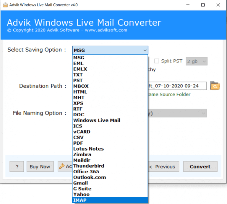 move windows live mail to windows 10 mail