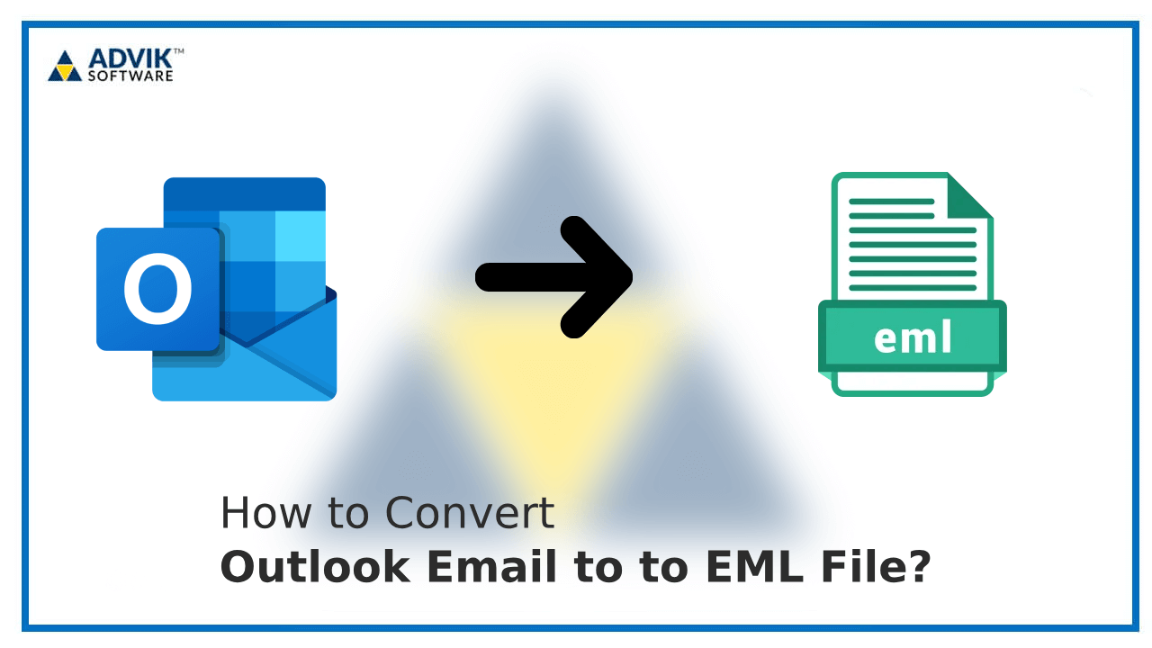 convert Outlook email to EML