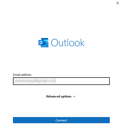 Outlook から Gmail に pst をインポート