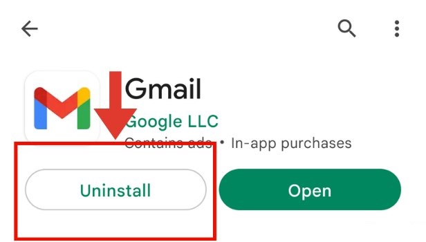 something went wrong gmail error