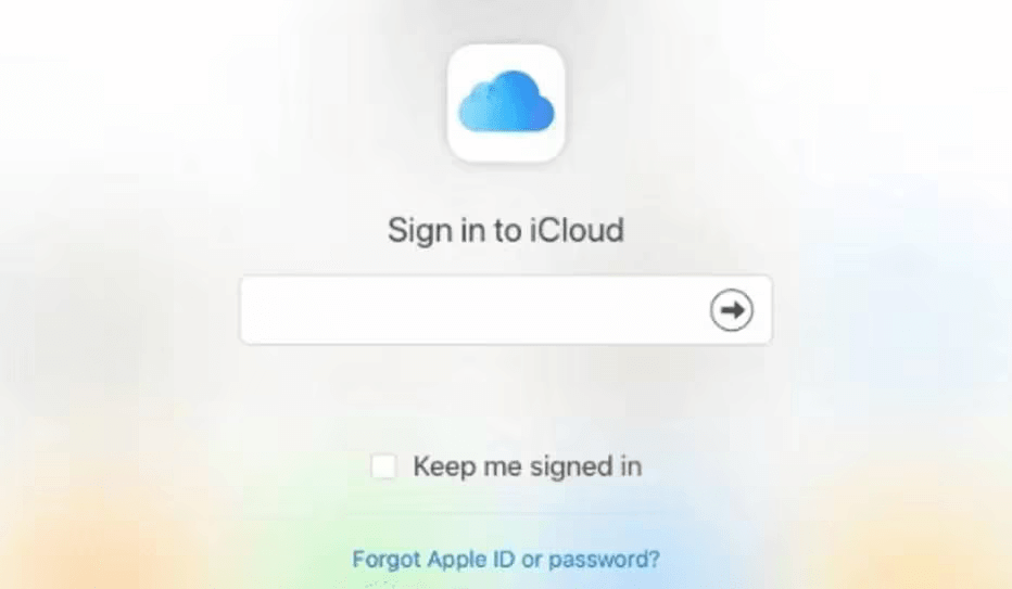login icloud account