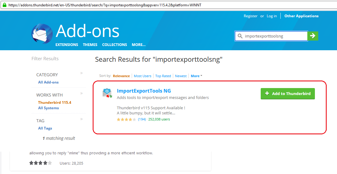import export tool