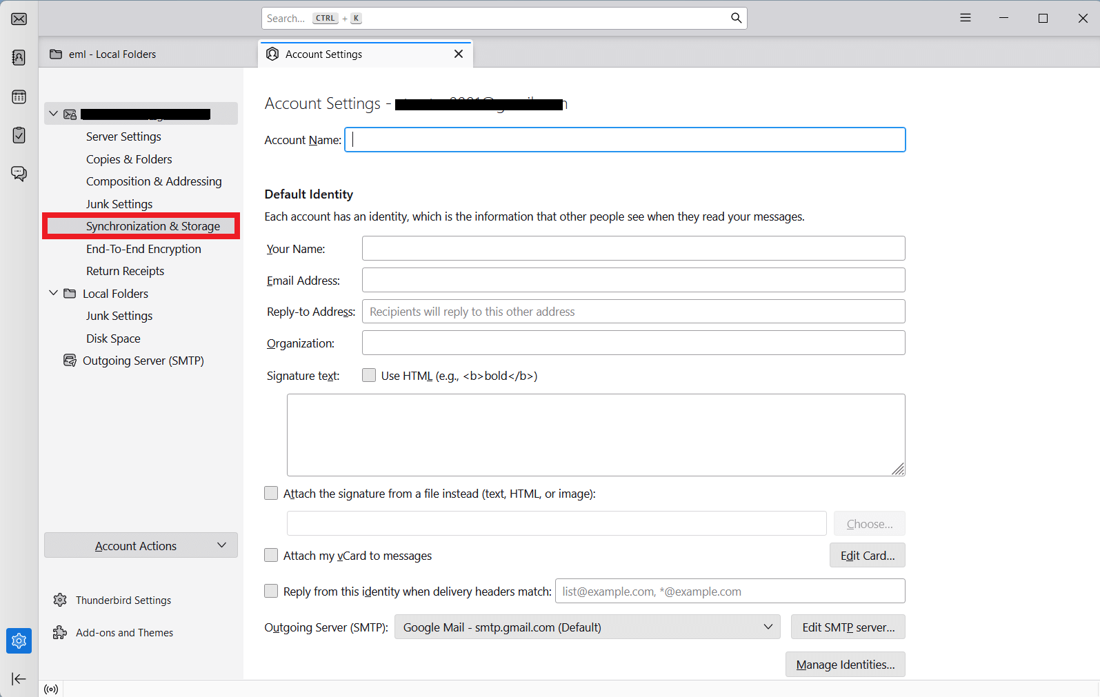 thunderbird not downloading email messages